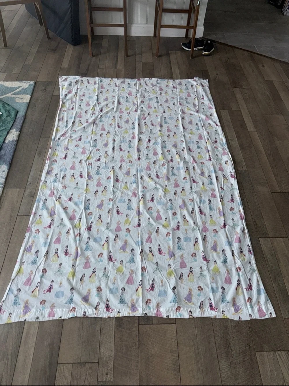 Pottery Barn Kids Disney Princess Twin Sheet